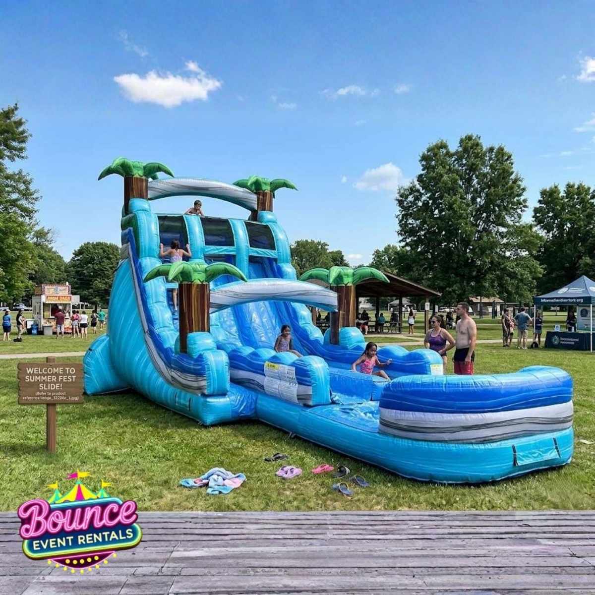 Bahama Blast Extended Dual Slides With Deep Pool rental for Cherry Hills Village CO events in ZIP code 80113